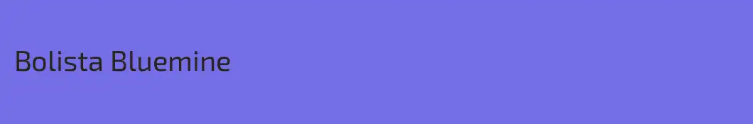 Bolista Bluemine